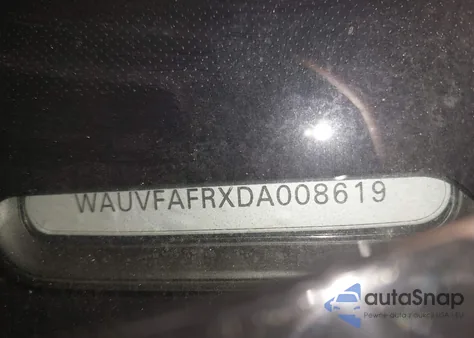 2013 Audi A5 2.0T Premium z USA, uszkodzony, nr VIN WAUVFAFRXDA008619